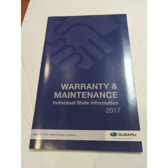 2017 Subaru WRX WRX STI Owners Manual Set with Case W/Starlink Owner's Manual - Picture 8 of 16